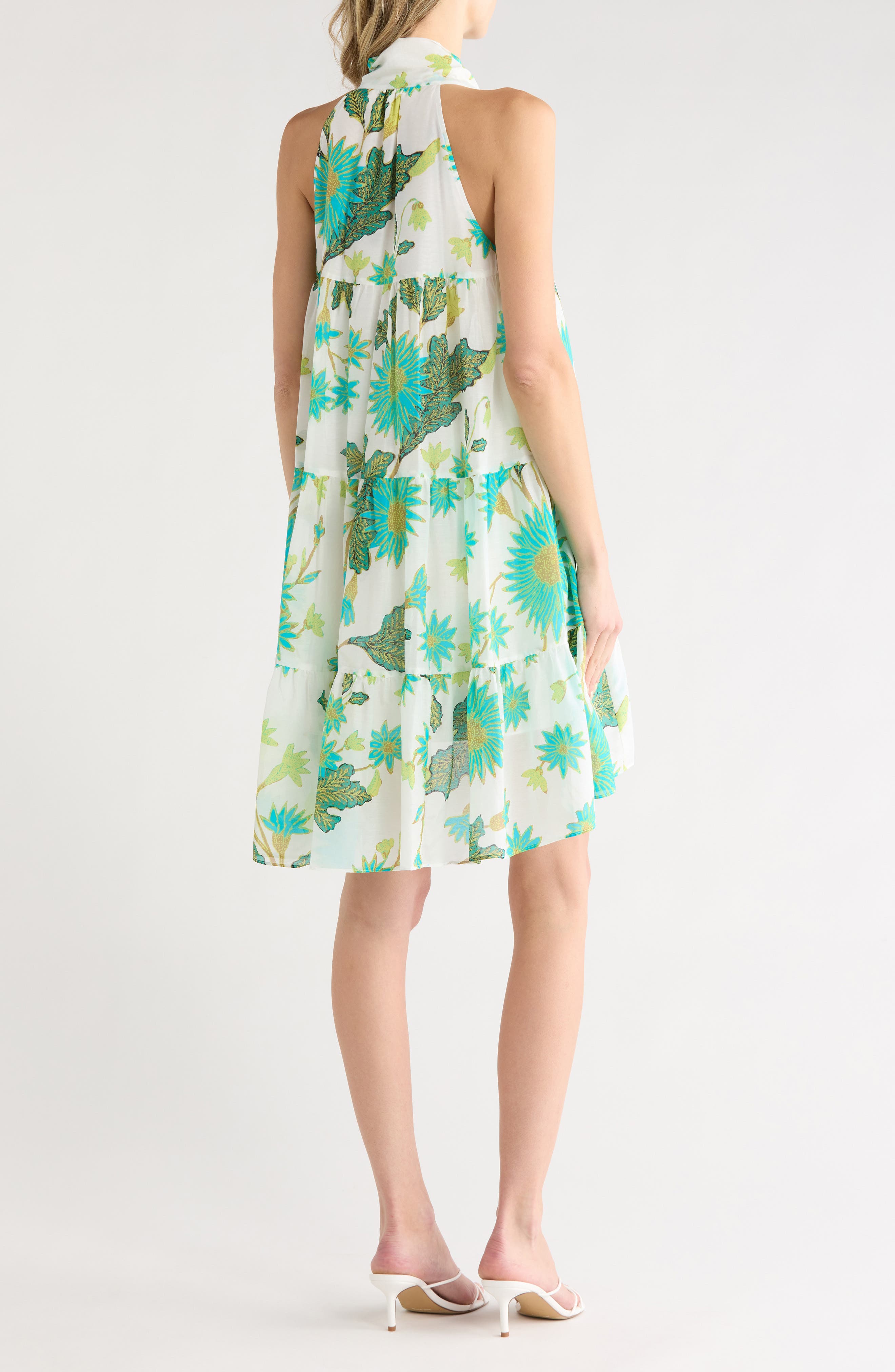 DVF Jade Cotton & Silk Dress