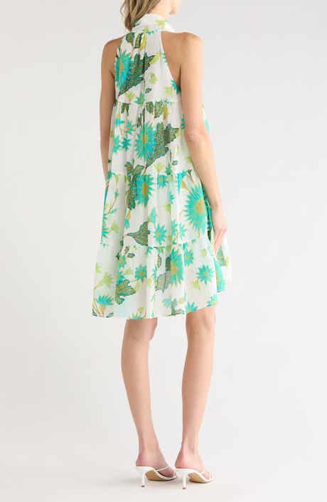 DVF Jade Cotton & Silk Dress