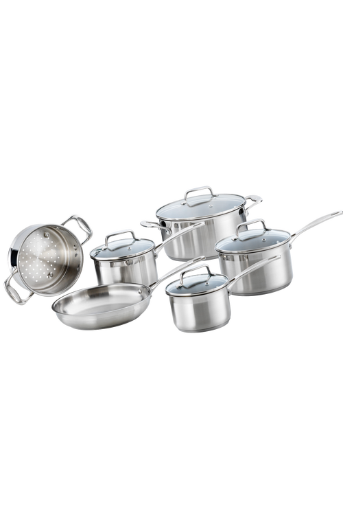 Cuisine::pro ® Iconix® Cookware Set 10pc In Silver
