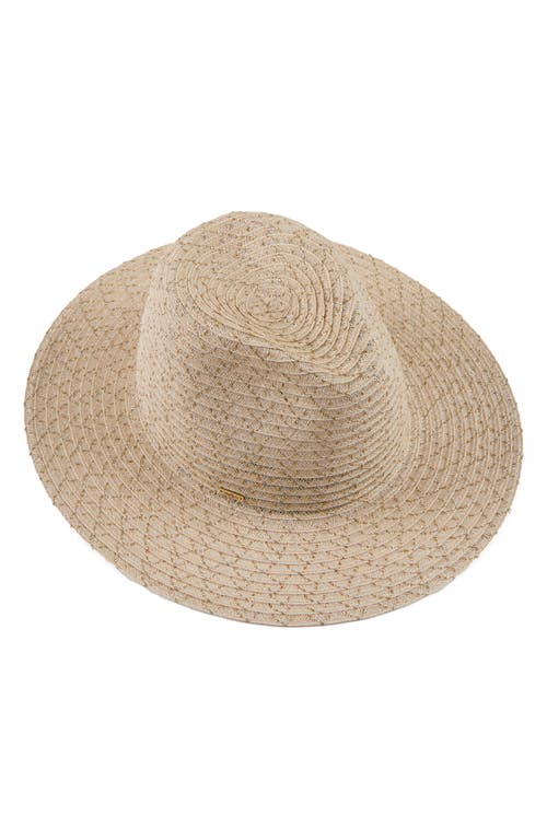 Eugenia Kim Courtney Hemp Straw Fedora Hat