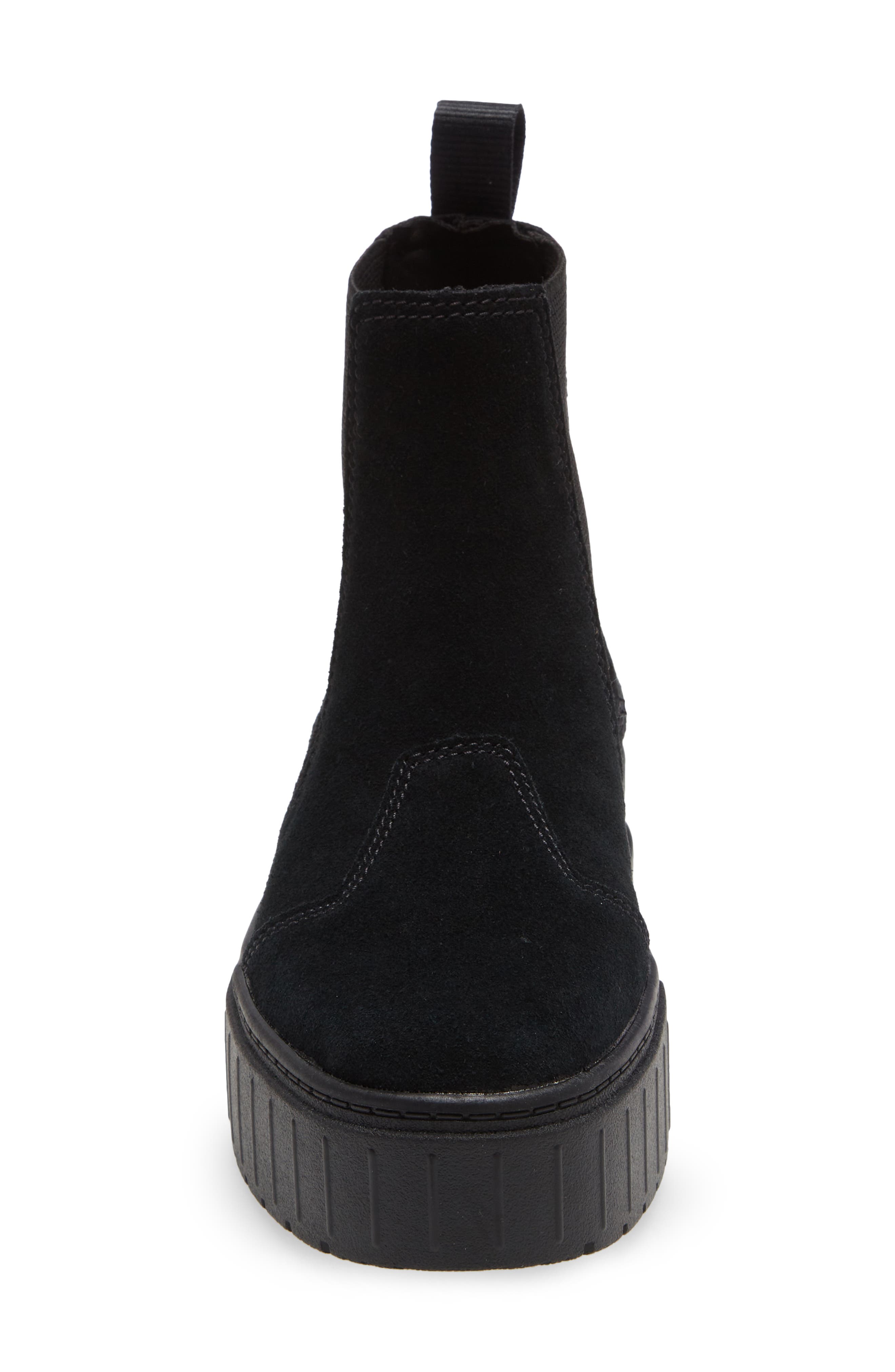 Mayze Infuse Platform Chelsea Boot, Alternate, color, PUMA BLACK