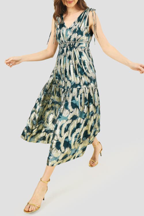 Shop Omika Rosalita Midi In Santari Peacock