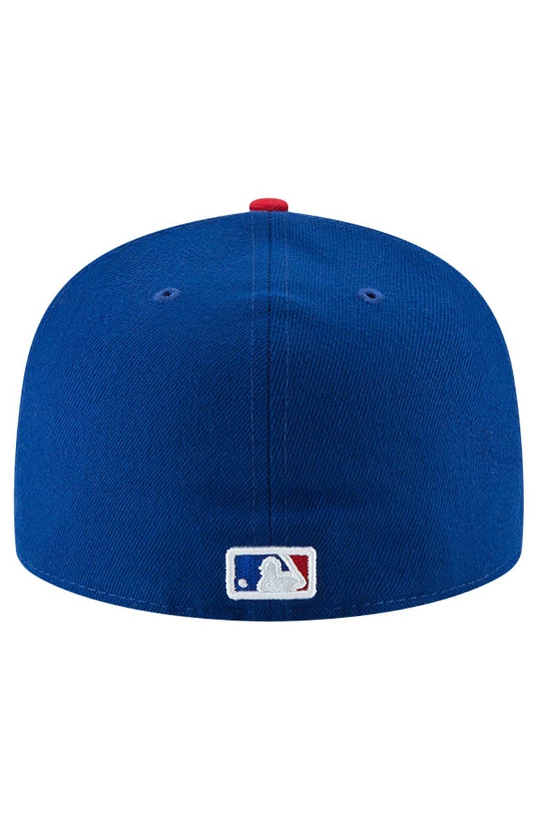 New Era Men's New Era  Royal Chicago Cubs Buck O'Neil On Field 59FIFTY Fitted Hat, Alternate, color, Royal