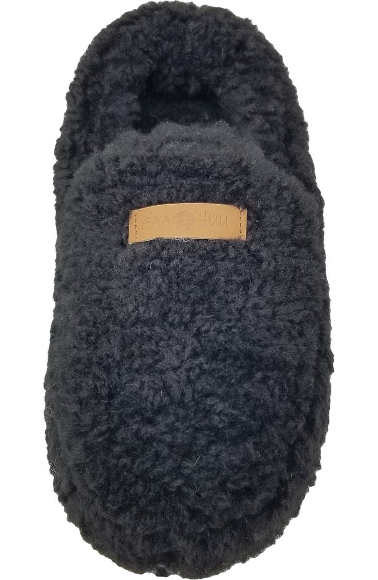 GAAHUU Berber Moccasin Faux Fur Slipper, Alternate, color,