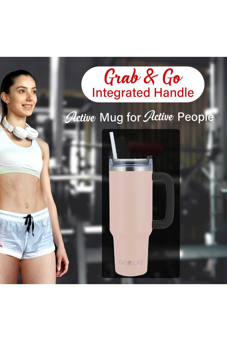 40oz Insulated Stainless Steel Tumbler Cup, Alternate, color, Pink