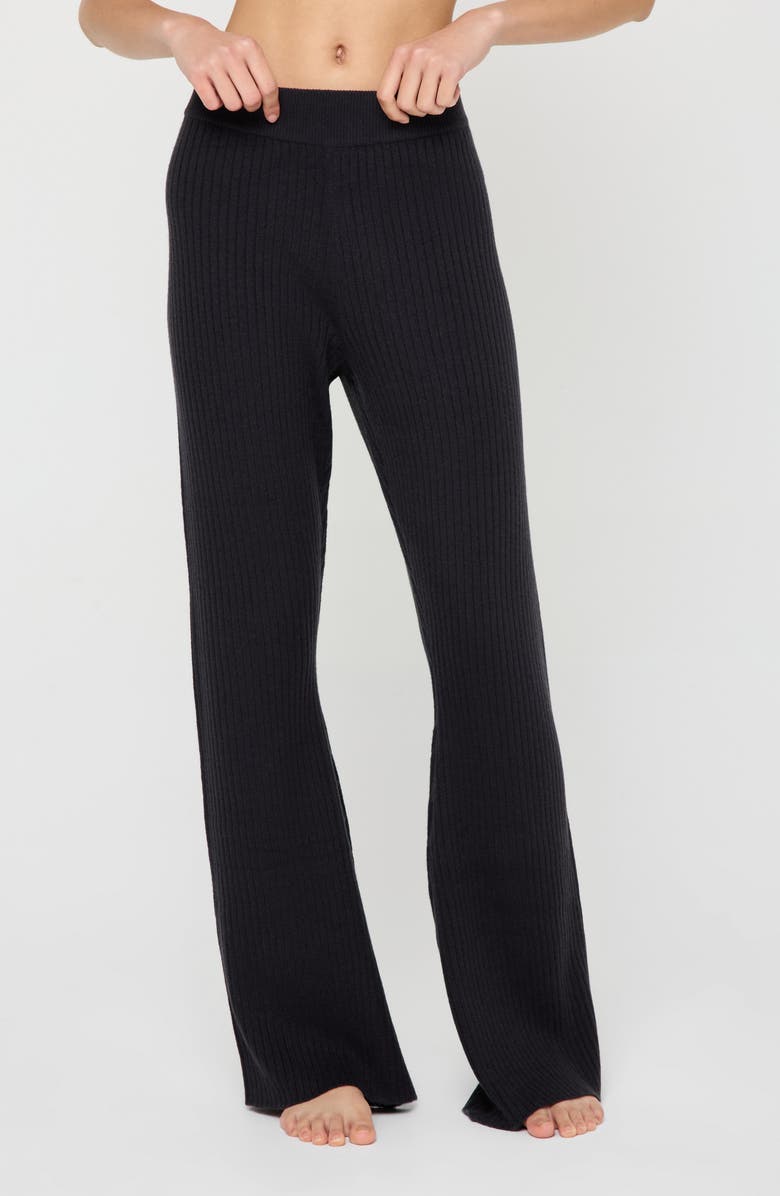 Spiritual Gangster Victoria Rib Pants, Alternate, color,