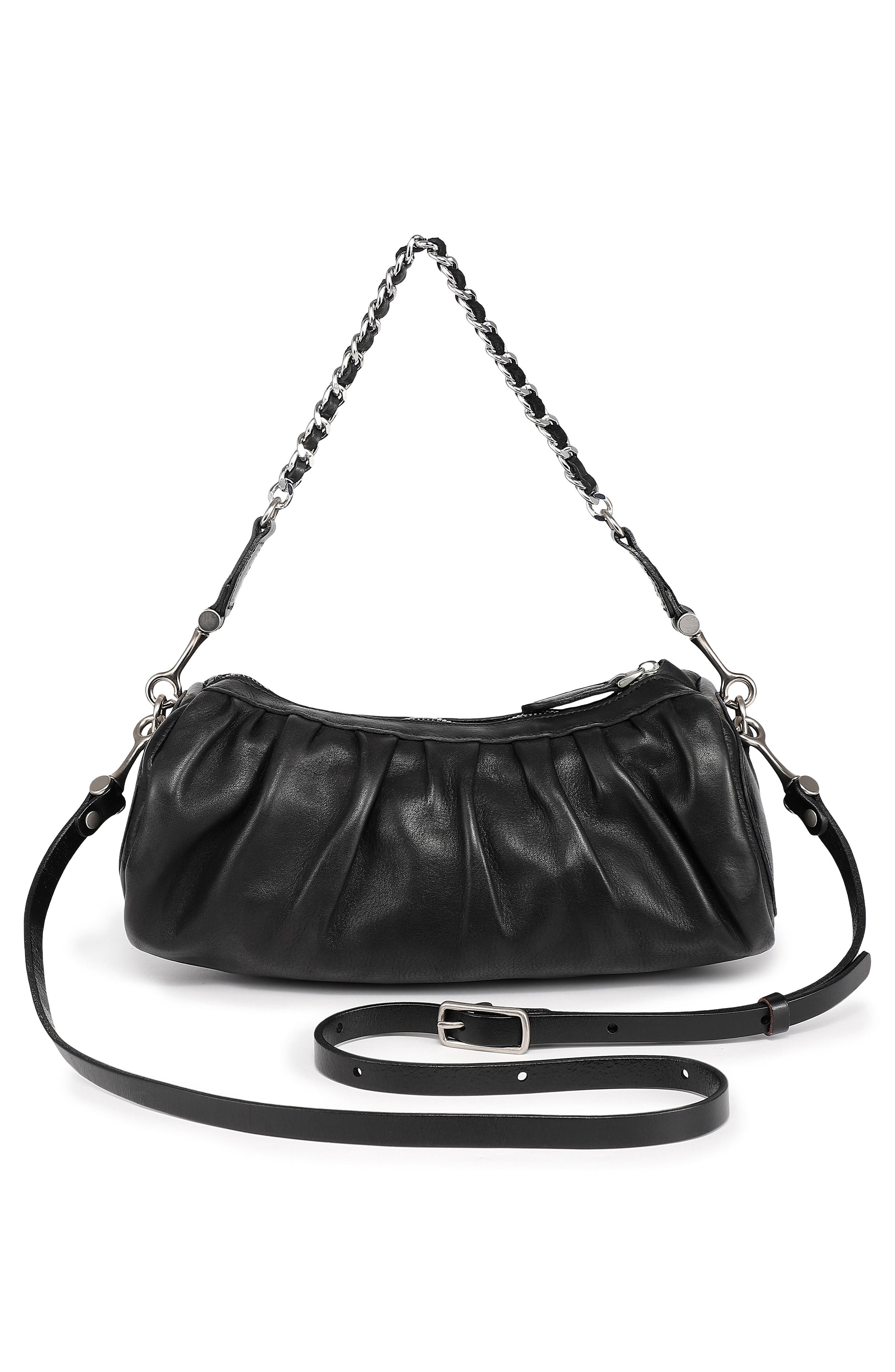 OLD TREND Convertible Mini Hobo Bag, Alternate, color, Black