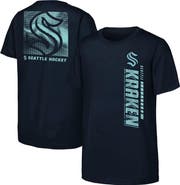 Outerstuff Youth  Navy Seattle Kraken Atmosphere T-Shirt