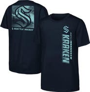 Outerstuff Youth Navy Seattle Kraken Atmosphere T-Shirt