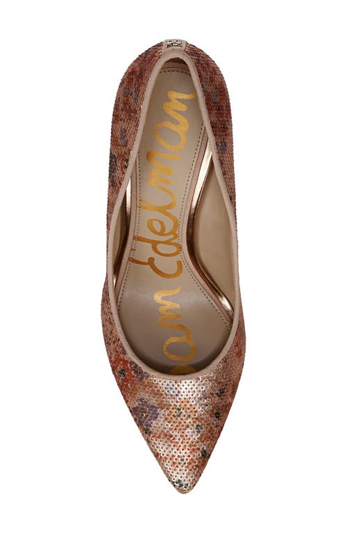 Sam Edelman Hazel Pointed Toe Pump In Multi