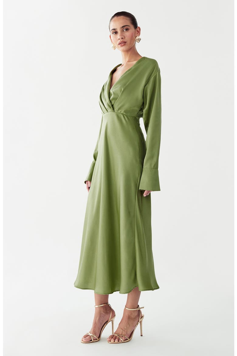 Glades Maxi Dress, Alternate, color, Sage Green