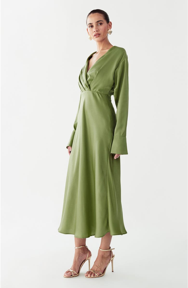 WILLA Glades Maxi Dress, Alternate, color, Sage Green