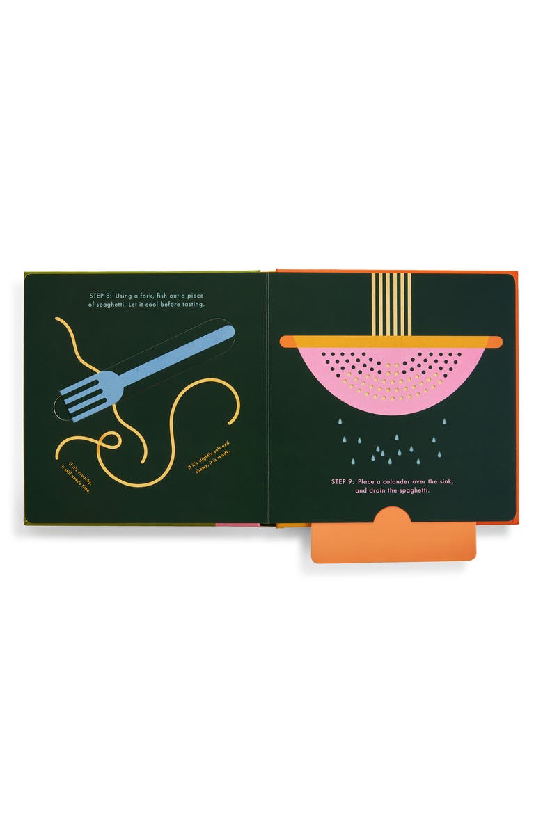 Phaidon Press 'Spaghetti!: An Interactive Recipe Book' Board Book, Alternate, color, Red/ Green
