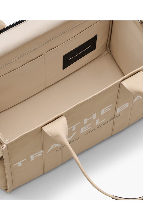 Marc Jacobs The Travel Tote Cotton Handbag In Neutral