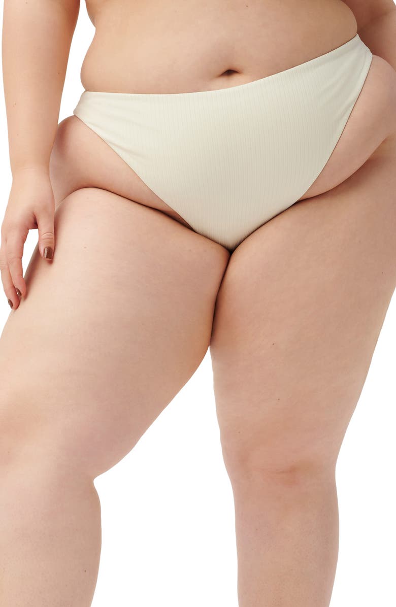 Good American Cheeky Bikini Bottoms, Alternate, color, 