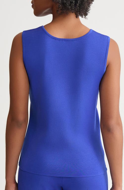 Ming Wang Scoop Neck Sweater Tank