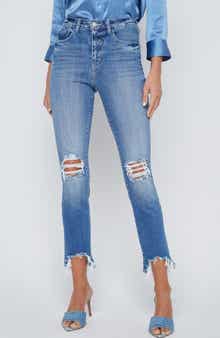 L'AGENCE High Line Destroyed Skinny Jeans