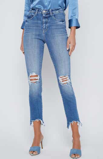 L'AGENCE High Line Destroyed Skinny Jeans