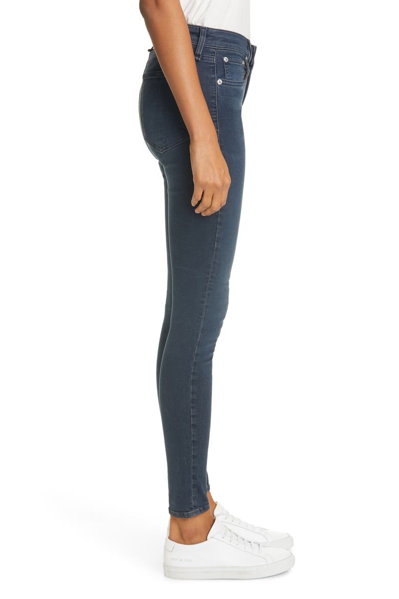 Cate High Waist Skinny Jeans, Alternate, color, TIGER LILY