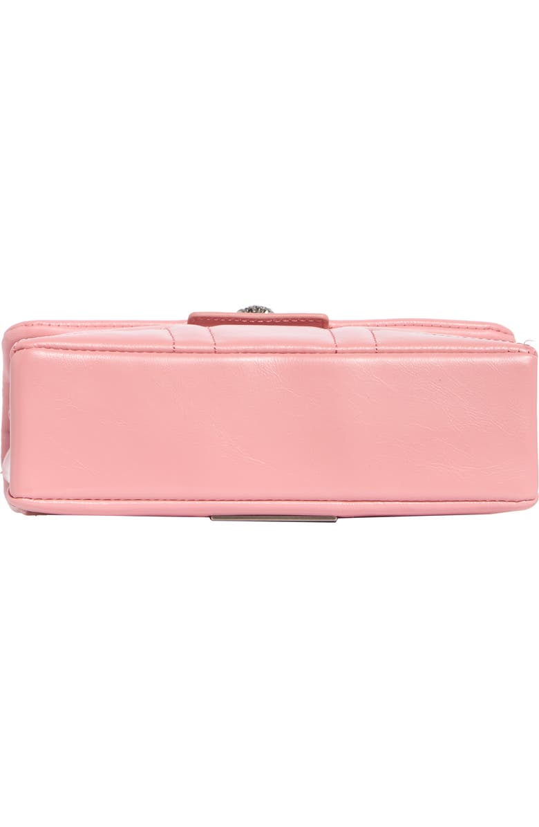 Kurt Geiger London Mini Kensington Union Jack Crossbody Bag, Alternate, color, Pink