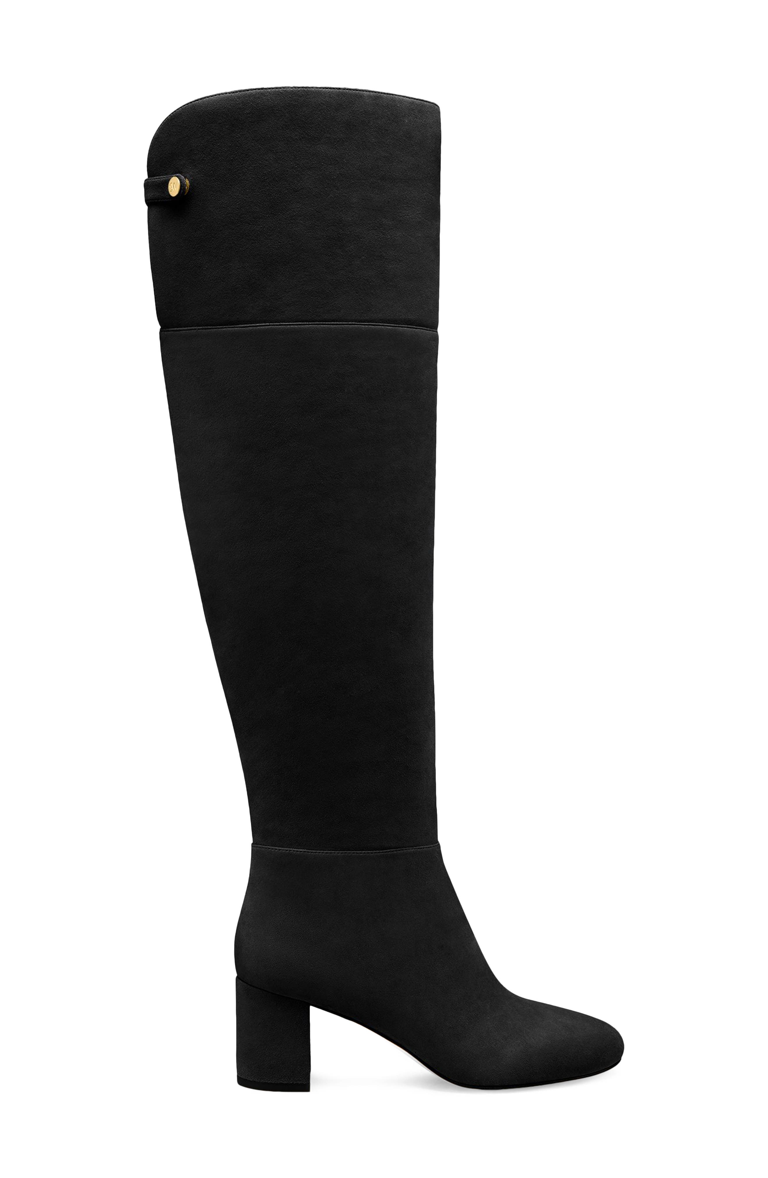 Wynn Over The Knee Boot, Alternate, color, BLACK