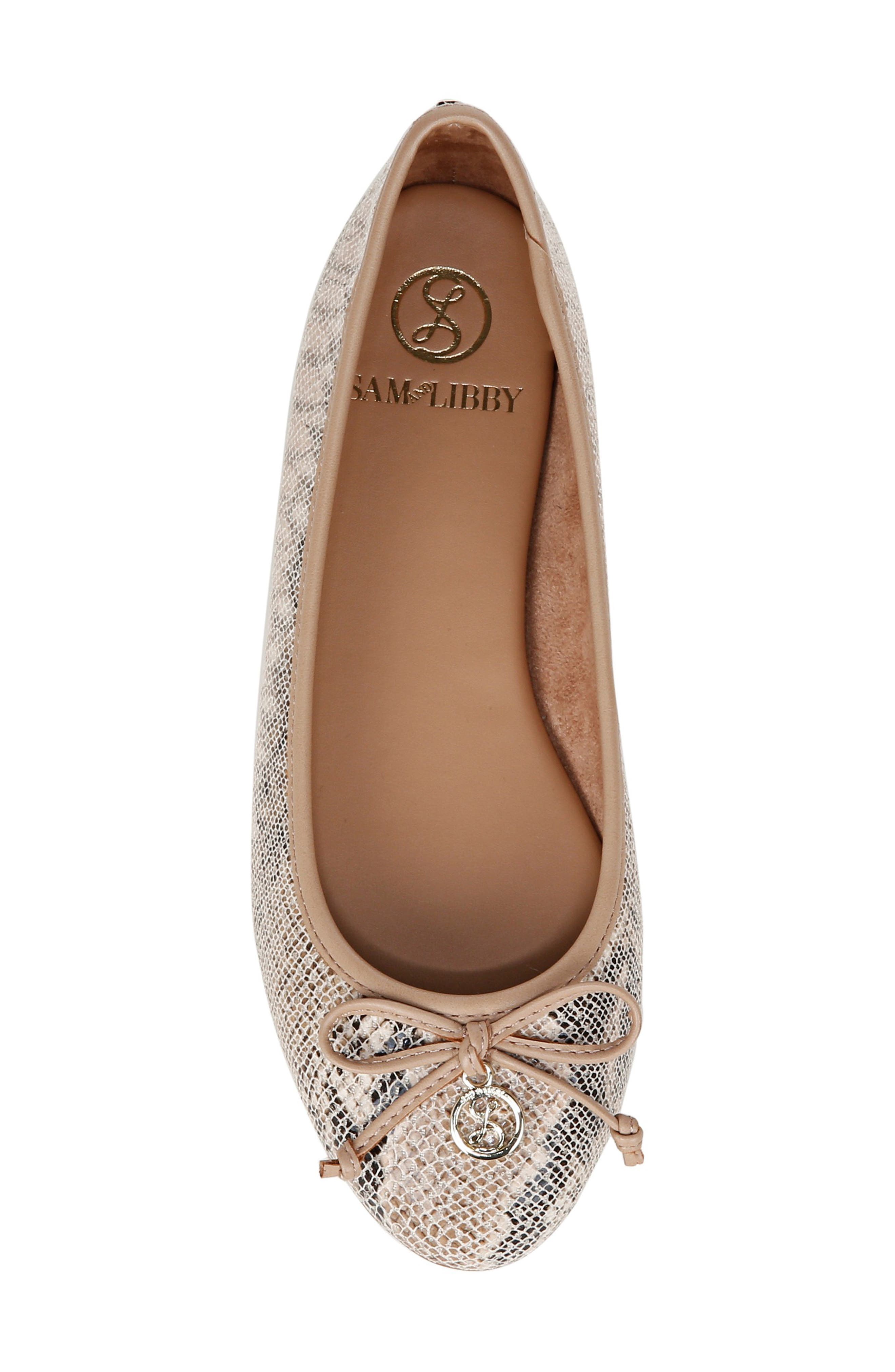 Callan Bow Ballet Flat, Alternate, color, MOCHA MULTI