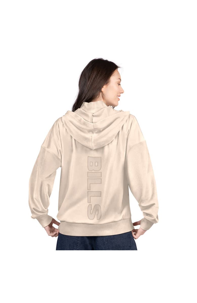 G-III 4HER BY CARL BANKS Women's G-III 4Her by Carl Banks Tan Buffalo Bills Rookie Full-Zip Hoodie, Alternate, color, Tan