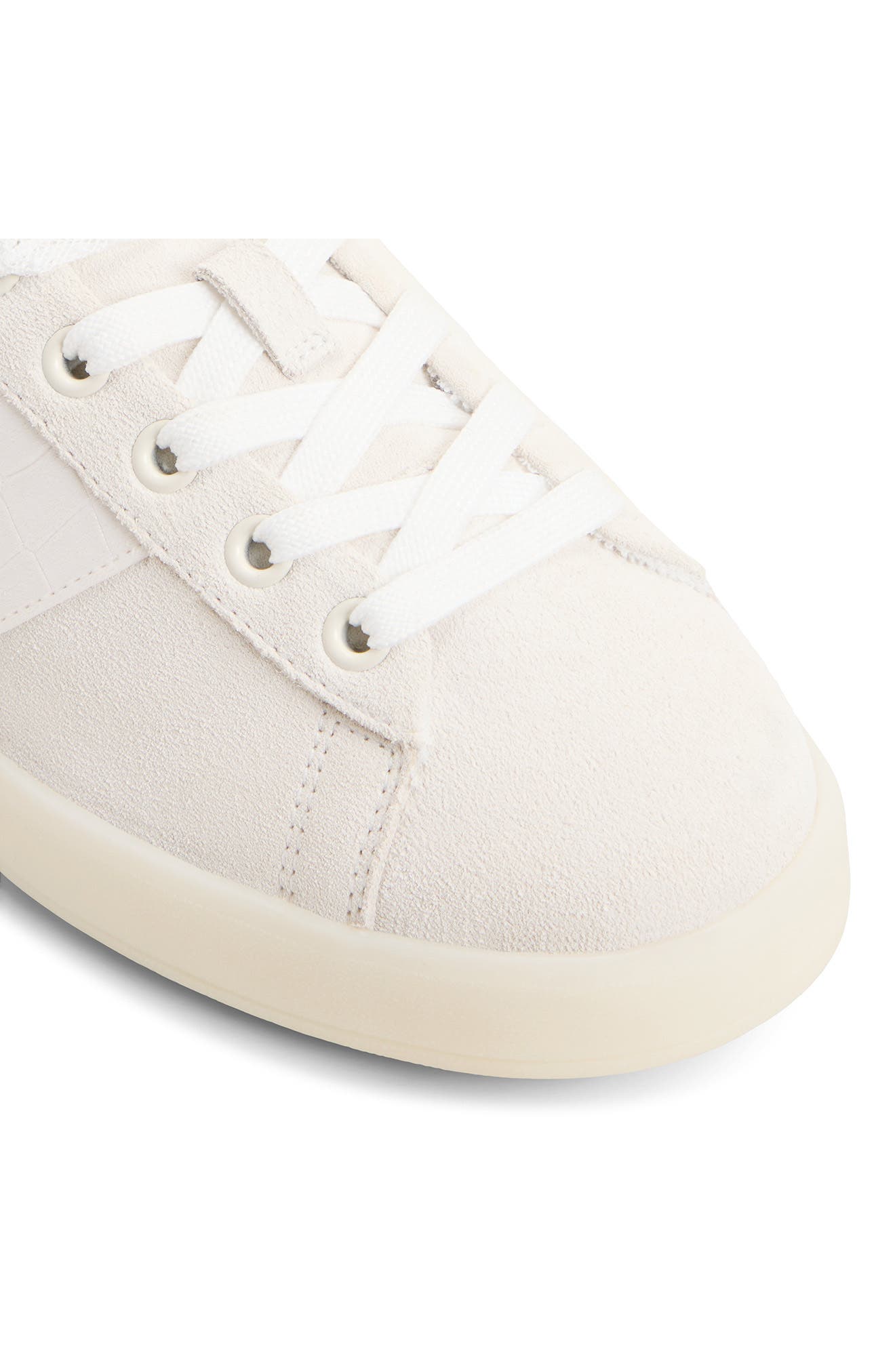ALDO Adrei Platform Sneaker, Alternate, color, White Combo