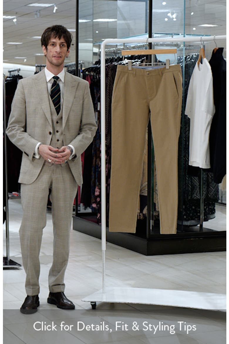Slim Fit Washed Chino Pants video