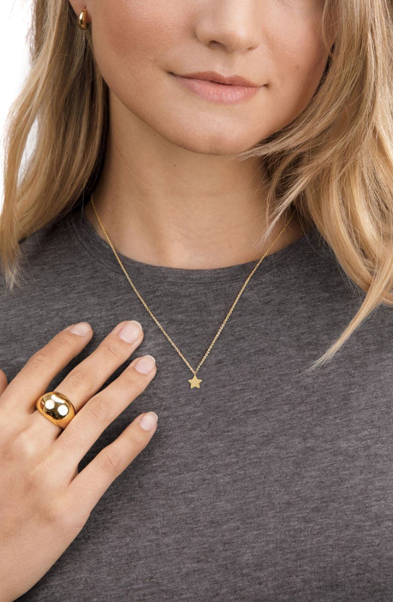 gorjana Star Pendant Necklace, Alternate, color, 