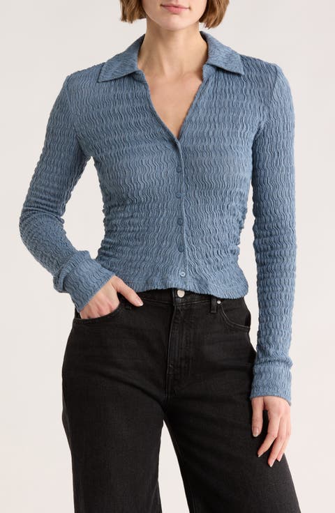 Connie Slim Fit Button-Up Shirt