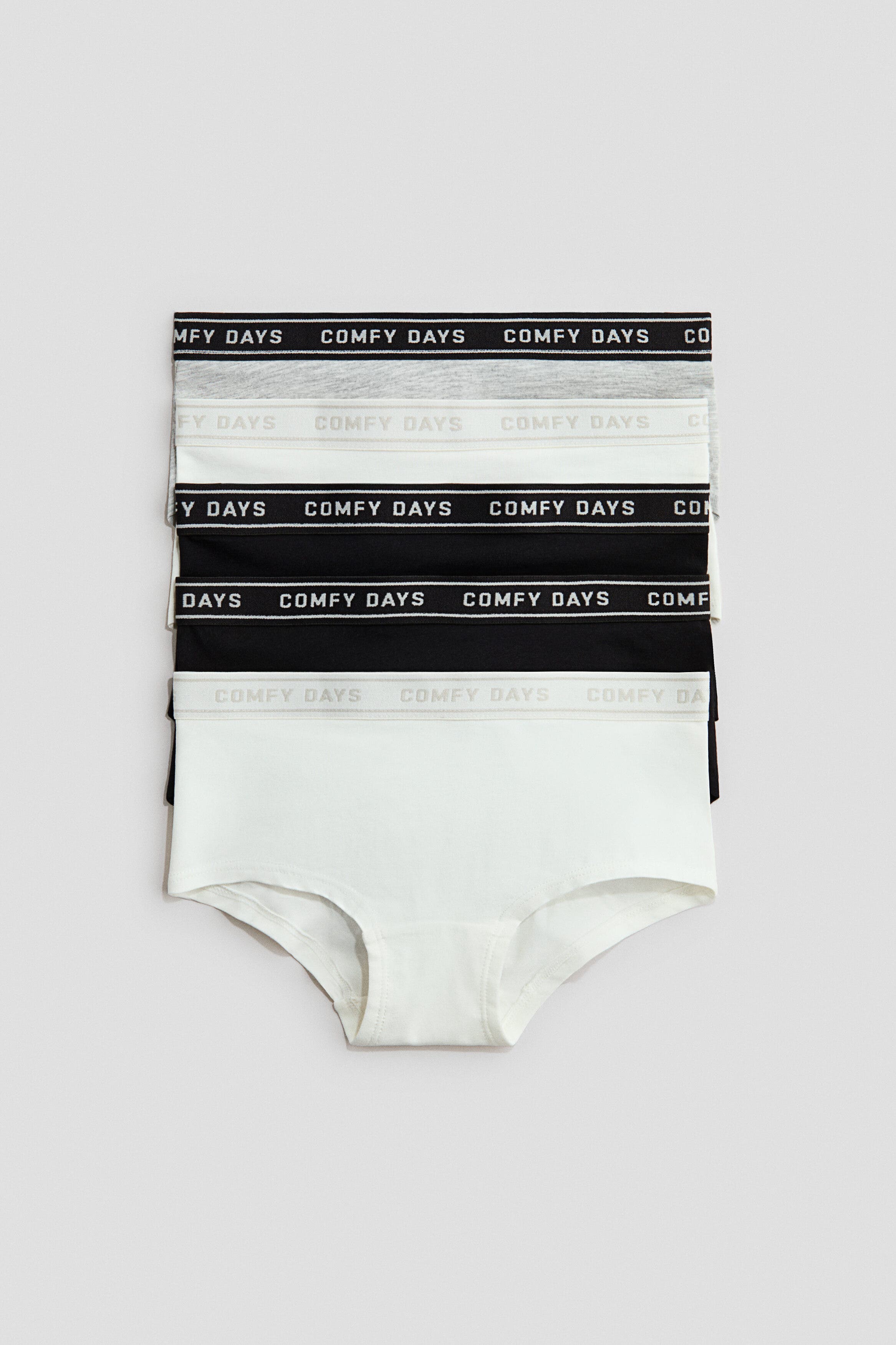 selected Black/white/light gray melange
