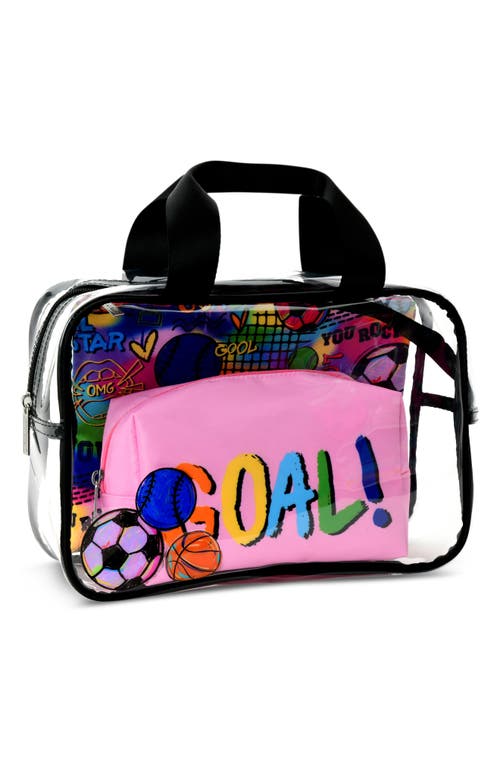 Iscream Kids' X Corey Paige Sports Cosmetic Bag Trio In Multi