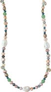 MADE BY MARY Low Tide Pearl Necklace