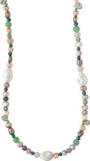 MADE BY MARY Low Tide Pearl Necklace