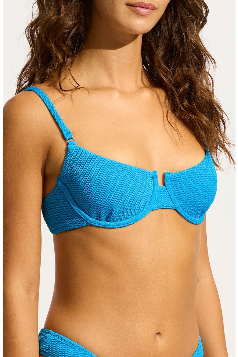 Underwire Bikini Top, Alternate, color, TURQUOISE