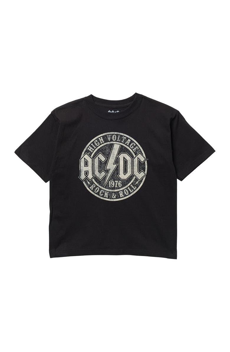 Philcos AC/DC Lightning Bolt Crew Neck T-Shirt, Main, color,