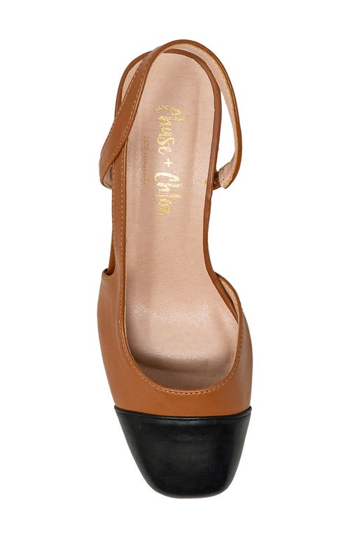 CHASE & CHLOE CHASE AND CHLOE SLINGBACK D'ORSAY PUMP