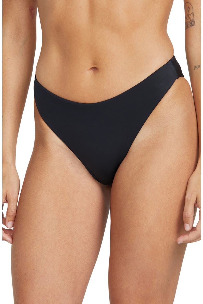 Simply Seamless Bikini Bottoms, Alternate, color, BLACK