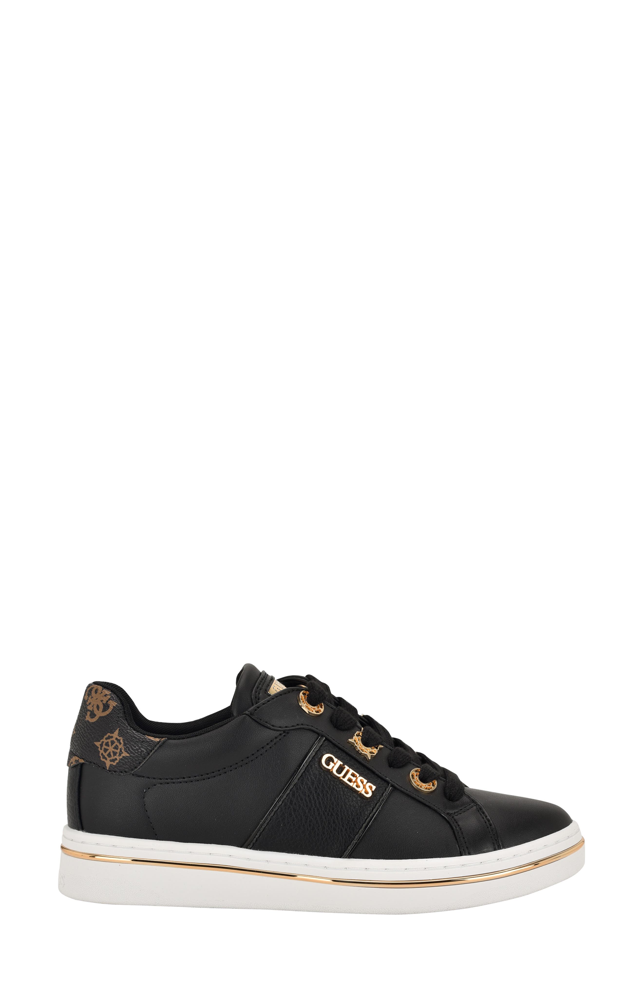 GUESS Stew Sneaker, Alternate, color, Black