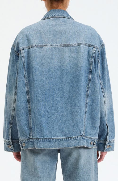 DAZE DAZE BEAU EMBELLISHED DENIM TRUCKER JACKET