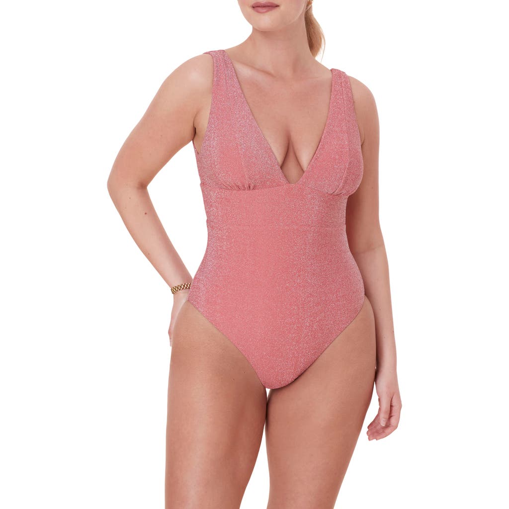 Andie The Mykonos One-piece Swimsuit In Shell