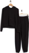 90 DEGREE BY REFLEX Softlite Fleece Hoodie & Joggers Set