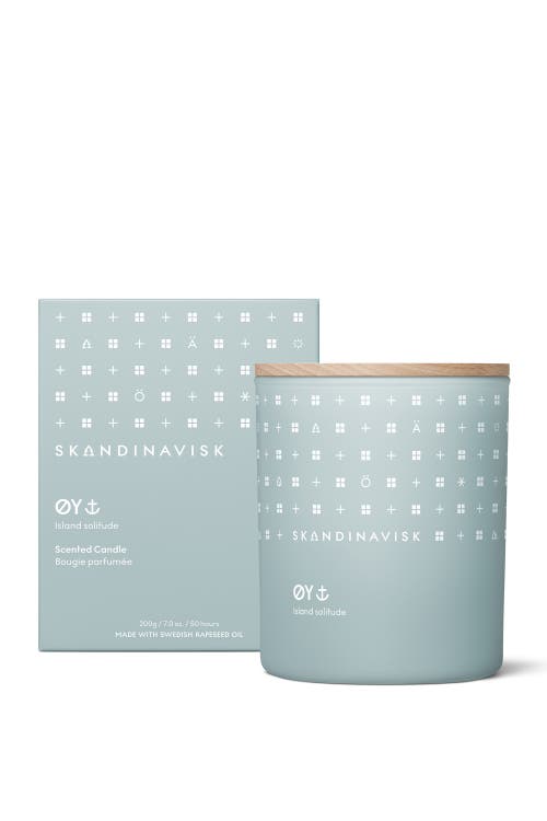 Skandinavisk Øy Scented Candle 200g In Green