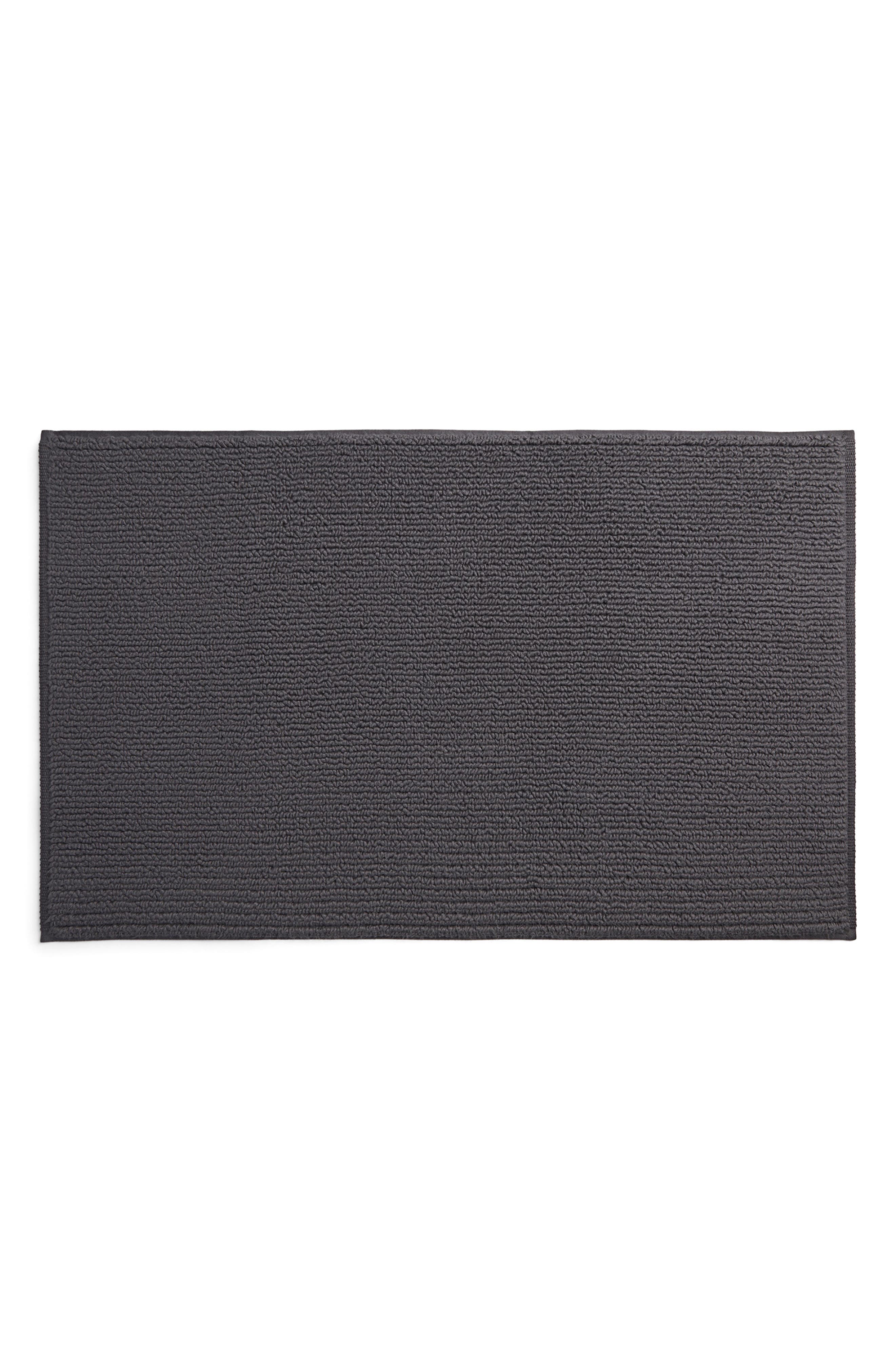 Parachute Soft Rib Bath Mat in Dark Grey 