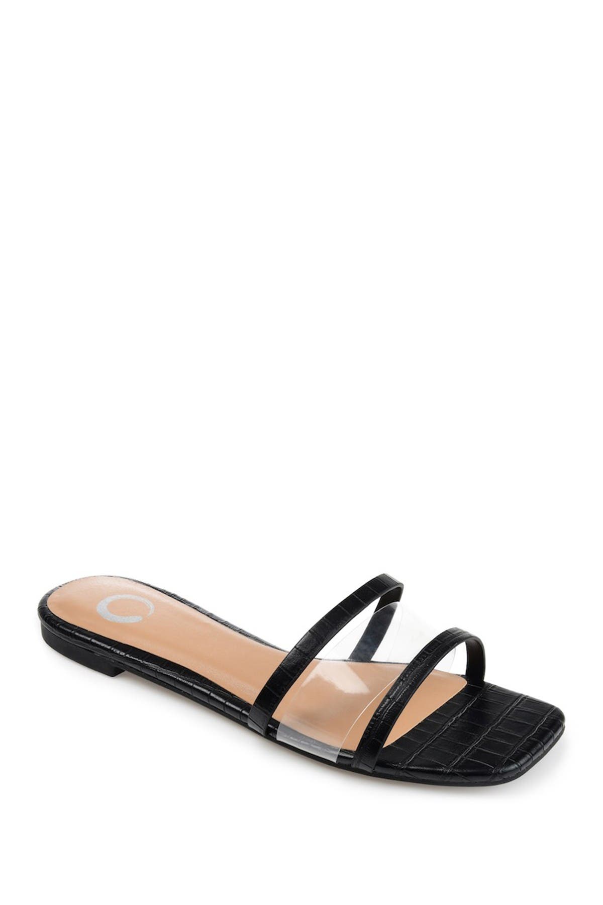 Journee Collection Ramira Slide Sandal, Main, color, 