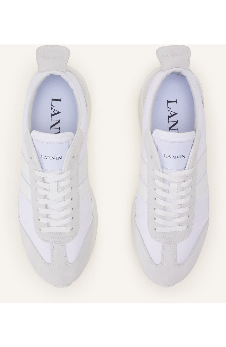 Lanvin Bumpr Sneakers In Nylon, Alternate, color, White