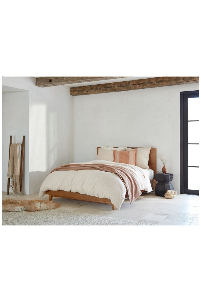 Toro Canyon Organic Cotton Duvet Cover, Main, color, NUTMEG