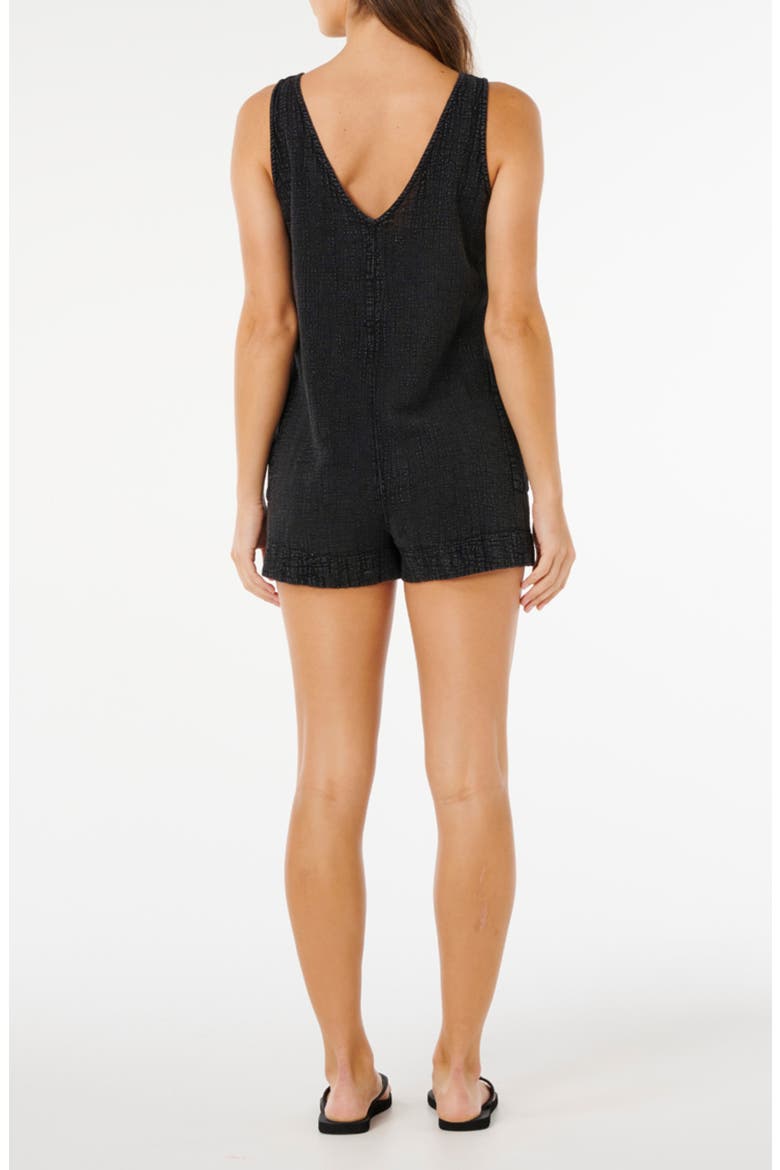 Classic Surf Romper, Alternate, color, BLACK