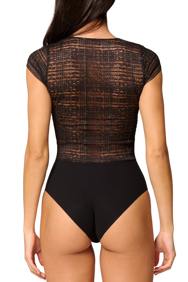 Desire Ready to Wear Bodysuit, Alternate, color, BLACK